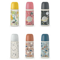 Biberón Flujo Denso Prints Tetina Fisiológica SX Pro  360ml-199432 Biberón Flujo Denso Prints Tetina Fisiológica SX Pro  360ml-199432 2